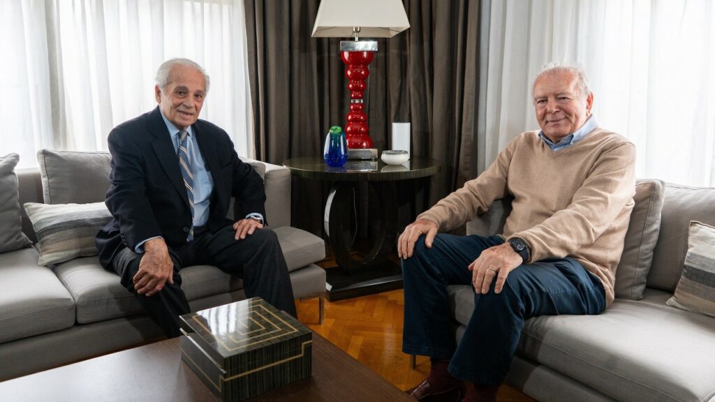Raúl Sanguinetti con Ferreres: la Justicia argentina.